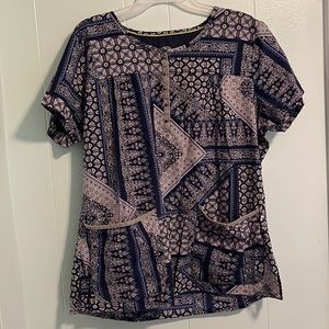 Healing Hands Scrub Top